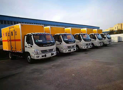 皇桐镇爆破器材运输车
